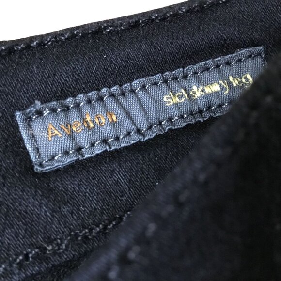 CITIZENS OF HUMANITY Women Black Avedon Skinny Jean Retro Revival Stretch 29 - Picture 9 of 12